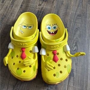 SpongeBob SquarePants Crocs Classic Clog Men’s Size 9